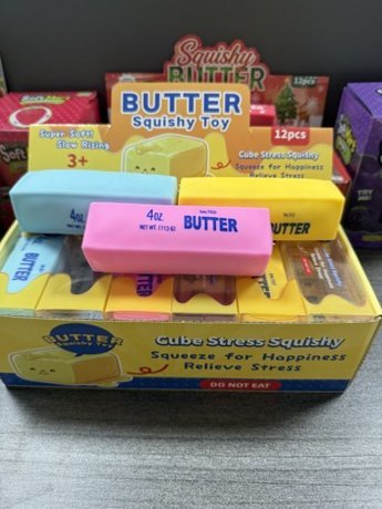 Butter Block Clay Squishy (Color Box)