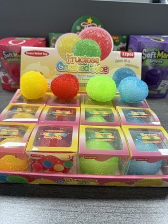 Colorful Fruit Slush Ball