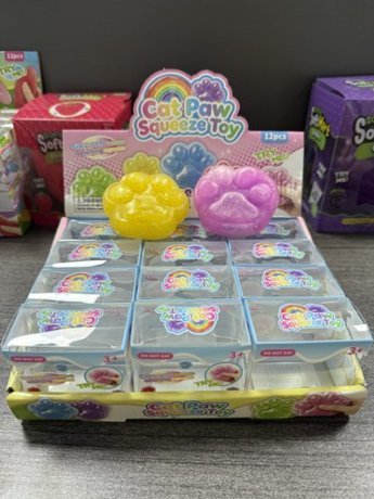 Paw Print Slush Squishy