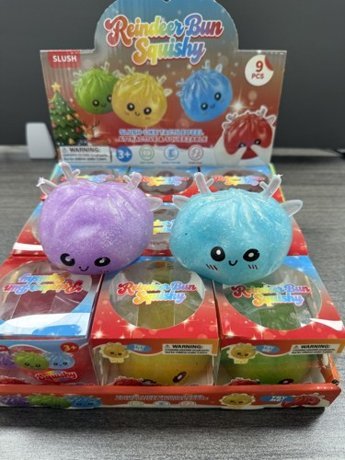 Steamed Bun Slush Squishy (Christmas Edition)