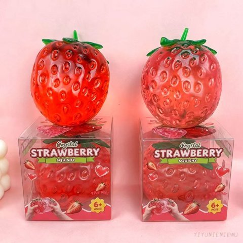 Strawberry Petroleum Jelly Squishy