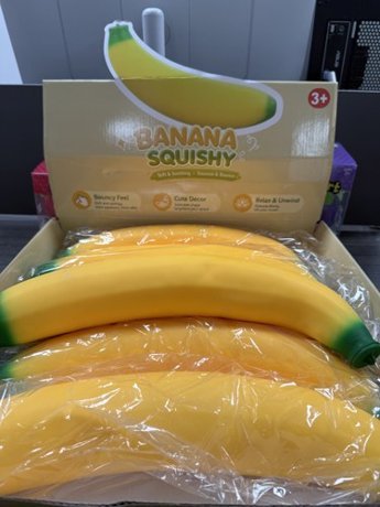 Banana Squishy (Large, Flour-Filled)