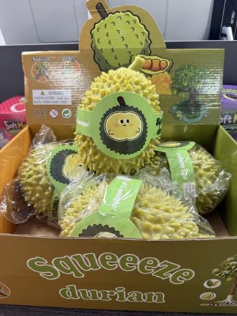 Durian Flour-Filled Squishy